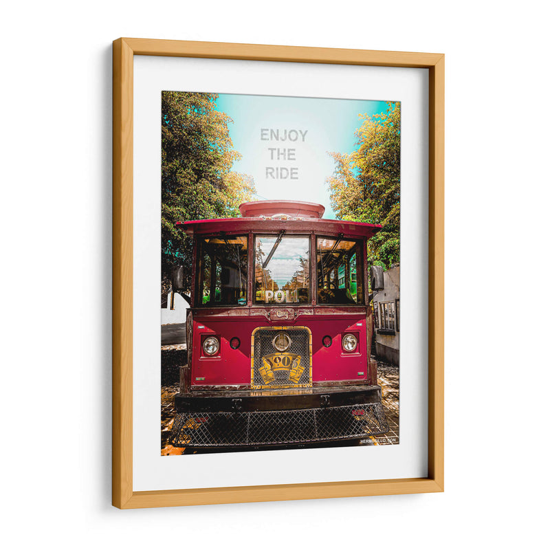 ENJOY THE RIDE - Ramon MRQZ | Cuadro decorativo de Canvas Lab