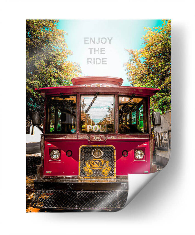ENJOY THE RIDE - Ramon MRQZ | Cuadro decorativo de Canvas Lab