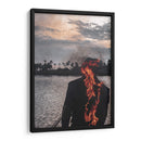 En llamas - El Mugiwaraa | Cuadro decorativo de Canvas Lab