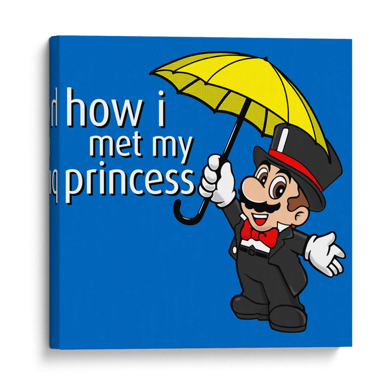How I Met My Princess - Roge I. Luis | Cuadro decorativo de Canvas Lab