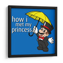 How I Met My Princess - Roge I. Luis | Cuadro decorativo de Canvas Lab