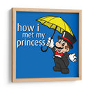 How I Met My Princess - Roge I. Luis | Cuadro decorativo de Canvas Lab