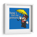 How I Met My Princess - Roge I. Luis | Cuadro decorativo de Canvas Lab
