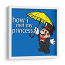 How I Met My Princess - Roge I. Luis | Cuadro decorativo de Canvas Lab