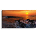 Atardecer y Surfers - Peter PerezDiaz | Cuadro decorativo de Canvas Lab