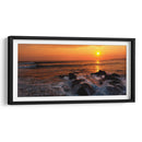 Atardecer y Surfers - Peter PerezDiaz | Cuadro decorativo de Canvas Lab