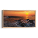 Atardecer y Surfers - Peter PerezDiaz | Cuadro decorativo de Canvas Lab