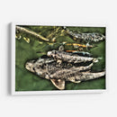 Peces de plata solapados - Dreamer Studio | Cuadro decorativo de Canvas Lab