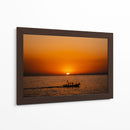 Barca sobre el mar de Puerto Vallarta - Dreamer Studio | Cuadro decorativo de Canvas Lab