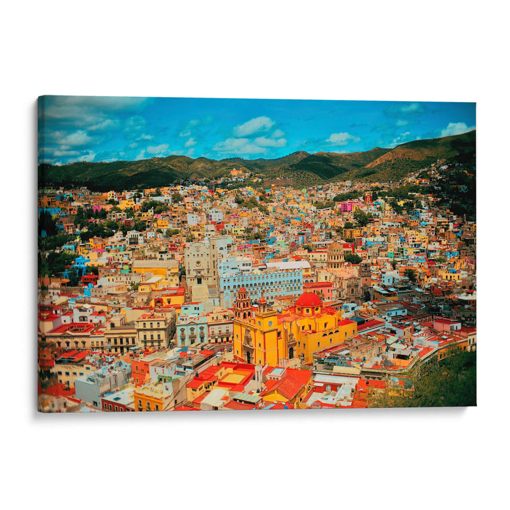 Guanajuato Paisaje Urbano - Dreamer Studio | Cuadro decorativo de Canvas Lab