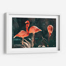 Los Tres Flamingos - Dreamer Studio | Cuadro decorativo de Canvas Lab