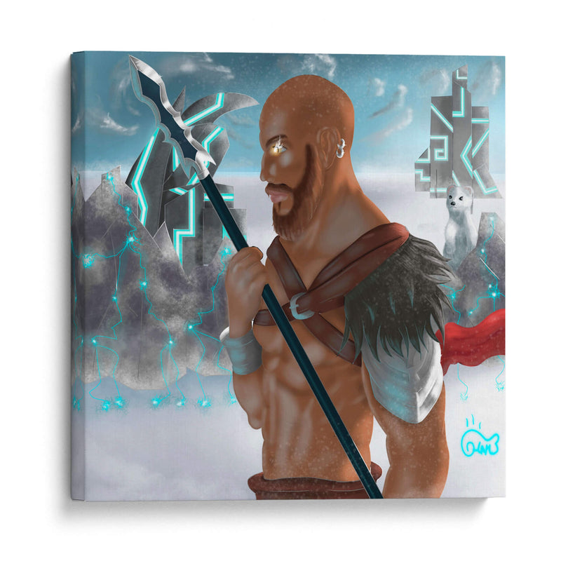 Guerrero Brandr - Ham Hams! | Cuadro decorativo de Canvas Lab