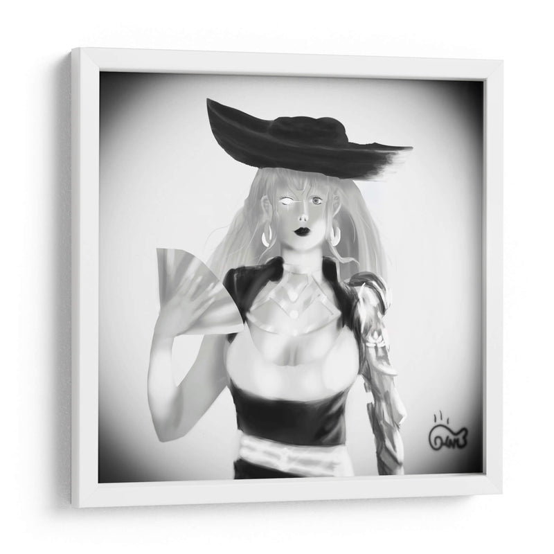 Cyber Lady - Ham Hams! | Cuadro decorativo de Canvas Lab