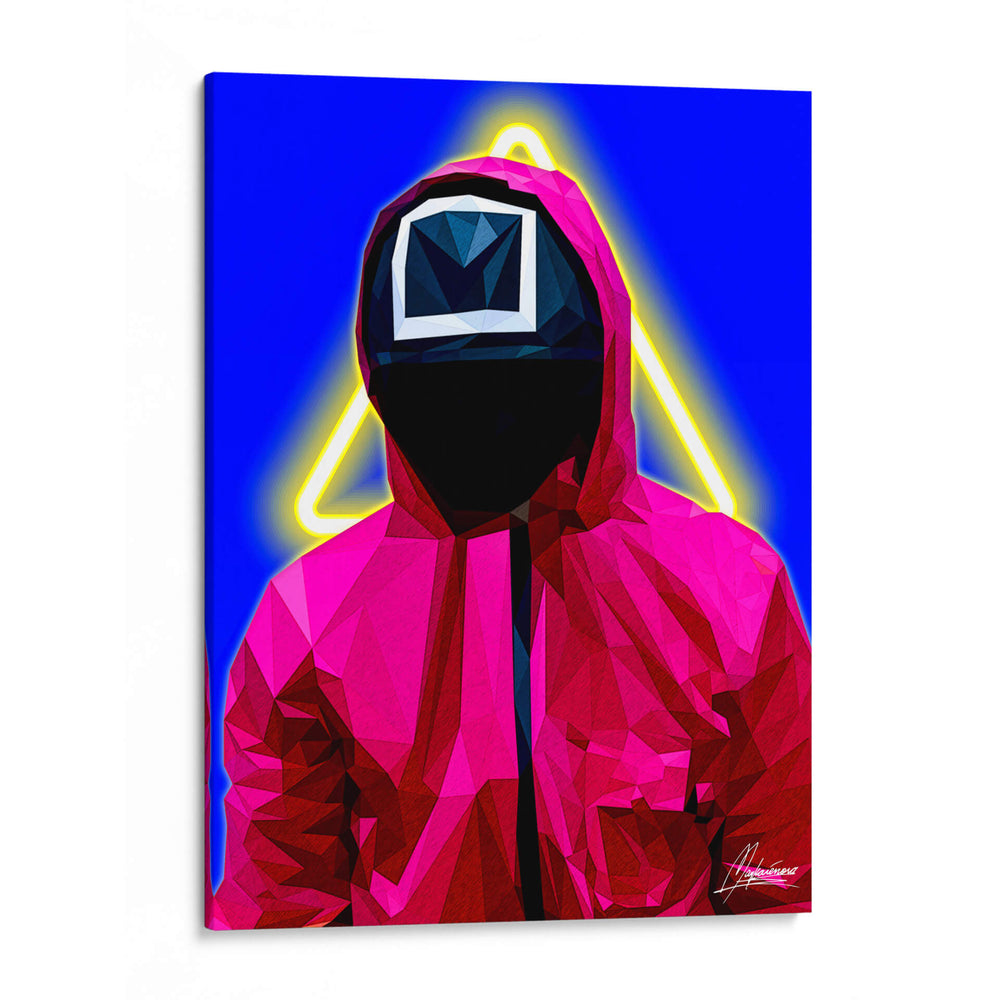 RED SUIT - Mayka ienova | Cuadro decorativo de Canvas Lab