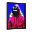 RED SUIT - Mayka ienova | Cuadro decorativo de Canvas Lab