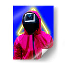 RED SUIT - Mayka ienova | Cuadro decorativo de Canvas Lab