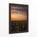 atardecer en el campo - Casados | Cuadro decorativo de Canvas Lab