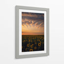 atardecer en el campo - Casados | Cuadro decorativo de Canvas Lab