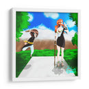 Entrenamiento con la Espada - Ham Hams! | Cuadro decorativo de Canvas Lab