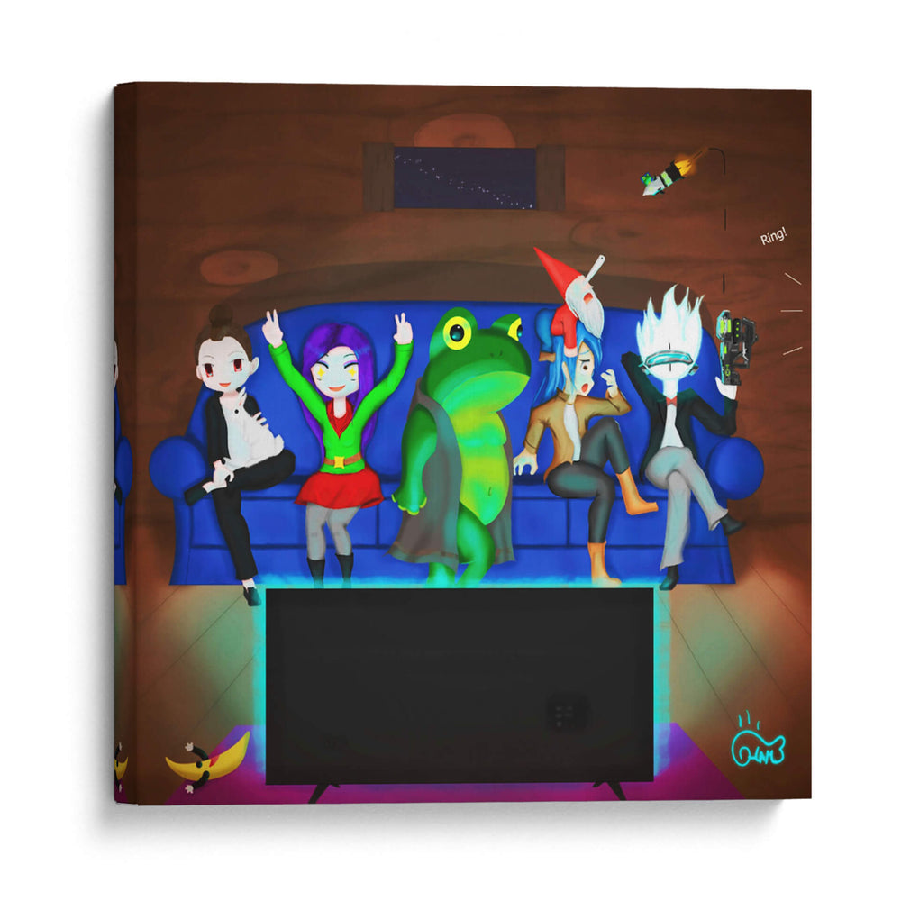 Un gran recuerdo - Ham Hams! | Cuadro decorativo de Canvas Lab