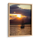 Navegando al  atardecer - Carlos Montaño | Cuadro decorativo de Canvas Lab