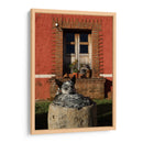 Perro descansando en hacienda - Luis Rodrigo Magaña Andrade | Cuadro decorativo de Canvas Lab