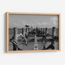 Pelícanos en muelle antiguo - Luis Rodrigo Magaña Andrade | Cuadro decorativo de Canvas Lab