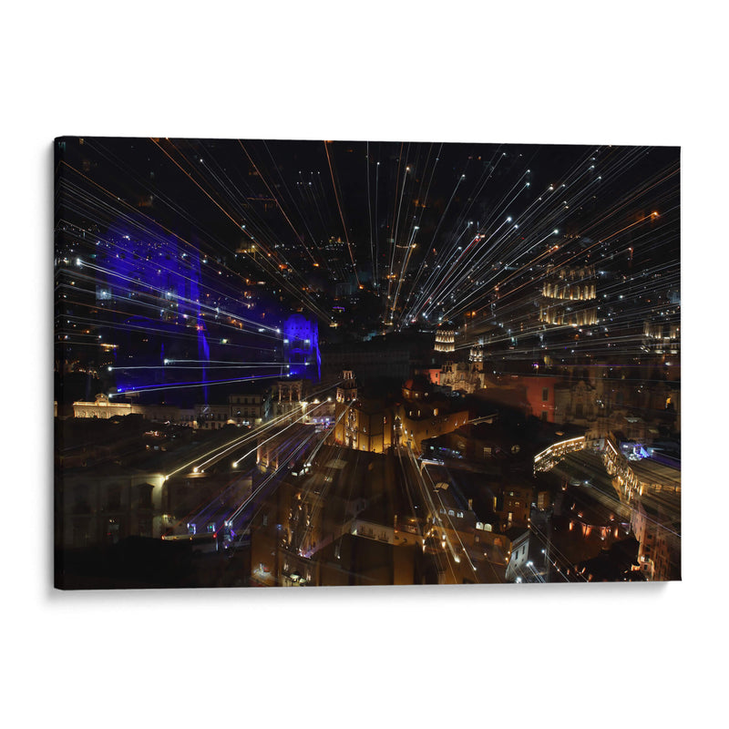 Luces de Guanajuato - Luis Rodrigo Magaña Andrade | Cuadro decorativo de Canvas Lab