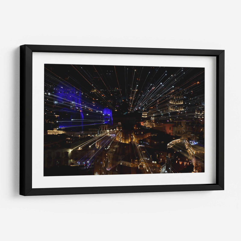 Luces de Guanajuato - Luis Rodrigo Magaña Andrade | Cuadro decorativo de Canvas Lab