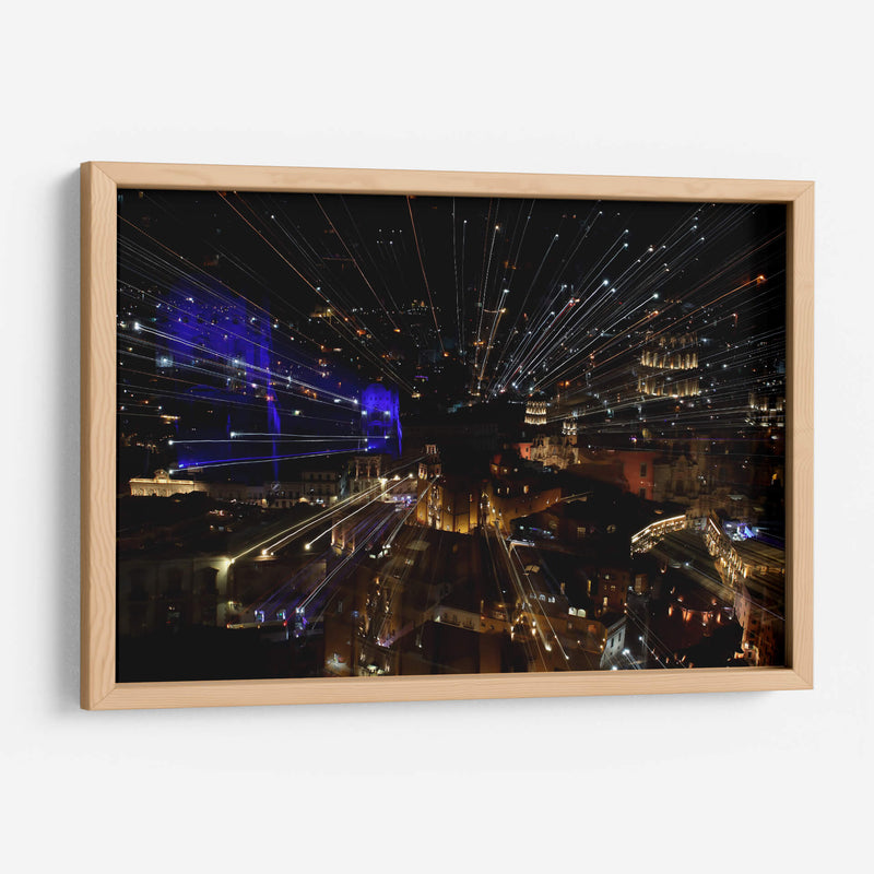 Luces de Guanajuato - Luis Rodrigo Magaña Andrade | Cuadro decorativo de Canvas Lab