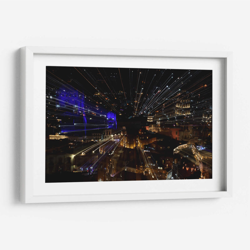 Luces de Guanajuato - Luis Rodrigo Magaña Andrade | Cuadro decorativo de Canvas Lab