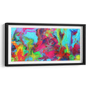 Bosque Espacial Neón - Alicia Rodríguez | Cuadro decorativo de Canvas Lab