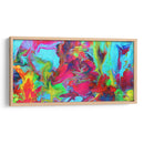 Bosque Espacial Neón - Alicia Rodríguez | Cuadro decorativo de Canvas Lab