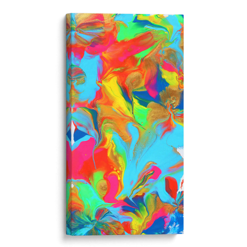 Estanque Neón - Alicia Rodríguez | Cuadro decorativo de Canvas Lab