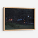 Cabaña Bar en el Bosque - Alvaro Martinz | Cuadro decorativo de Canvas Lab