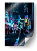 Ciudad Futurista, Tokio - Luis Velasco | Cuadro decorativo de Canvas Lab