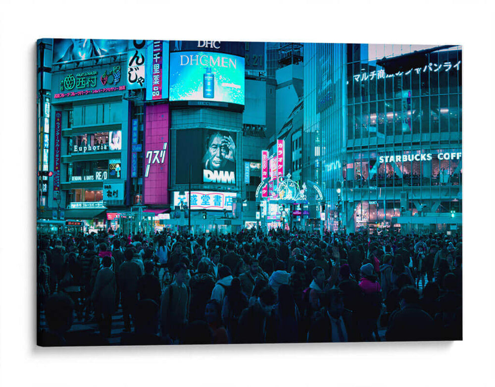 Cruce de Shibuya, Tokio - Luis Velasco | Cuadro decorativo de Canvas Lab