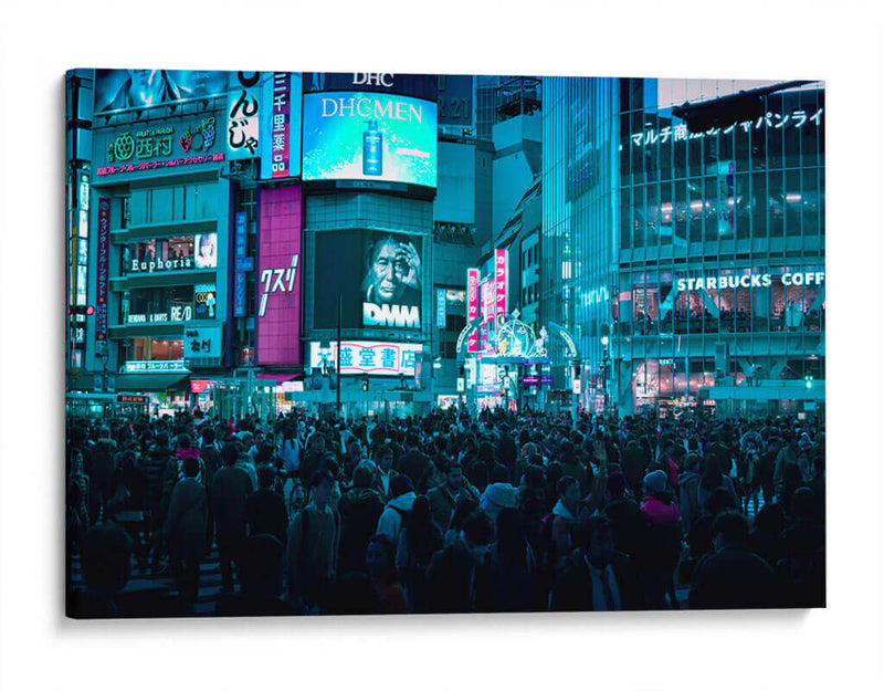 Cruce de Shibuya, Tokio - Luis Velasco | Cuadro decorativo de Canvas Lab