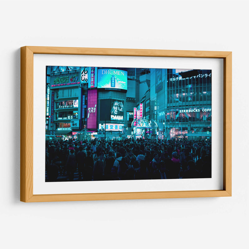 Cruce de Shibuya, Tokio - Luis Velasco | Cuadro decorativo de Canvas Lab