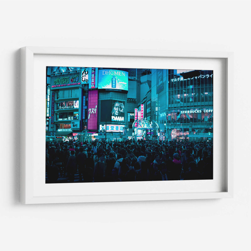 Cruce de Shibuya, Tokio - Luis Velasco | Cuadro decorativo de Canvas Lab