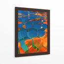Cubos de fuego - Caperh | Cuadro decorativo de Canvas Lab