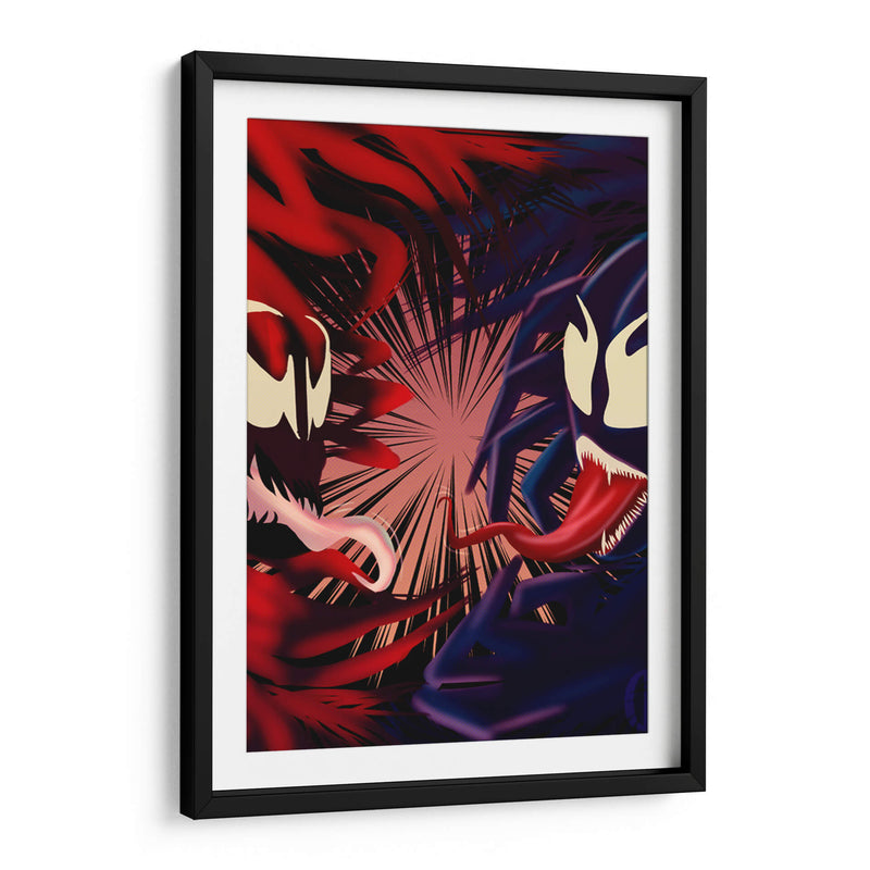 VENOM Y CARNAGE - CHARLY KAOZ | Cuadro decorativo de Canvas Lab