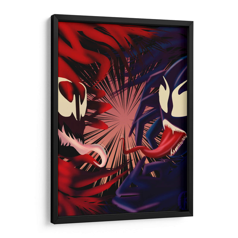 VENOM Y CARNAGE - CHARLY KAOZ | Cuadro decorativo de Canvas Lab