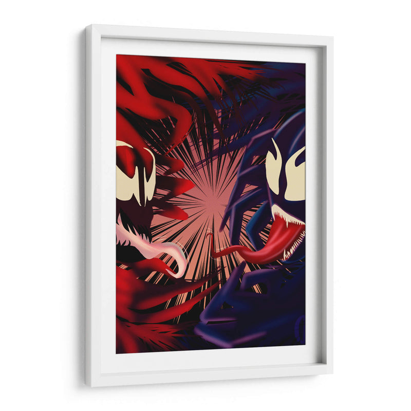 VENOM Y CARNAGE - CHARLY KAOZ | Cuadro decorativo de Canvas Lab