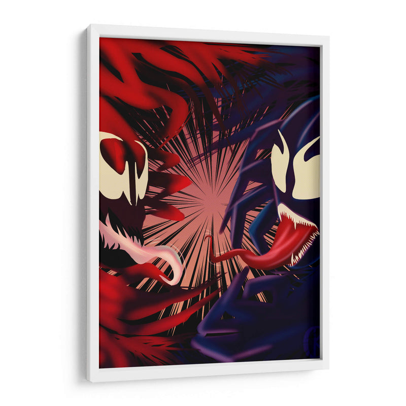 VENOM Y CARNAGE - CHARLY KAOZ | Cuadro decorativo de Canvas Lab