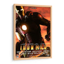 Iron Man - Action Geek | Cuadro decorativo de Canvas Lab