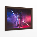 Rey y Kylo Ren - Action Geek | Cuadro decorativo de Canvas Lab