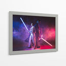 Rey y Kylo Ren - Action Geek | Cuadro decorativo de Canvas Lab