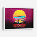 RETRO - CHARLY KAOZ | Cuadro decorativo de Canvas Lab