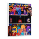 FESTIVAL DE MASCARAS - CHARLY KAOZ | Cuadro decorativo de Canvas Lab